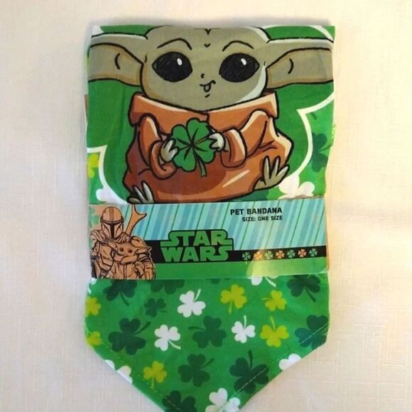 Star Wars Feeling Lucky St Patrick's Day Pet Dog Bundle of 3 Medium - Picture 7 of 16